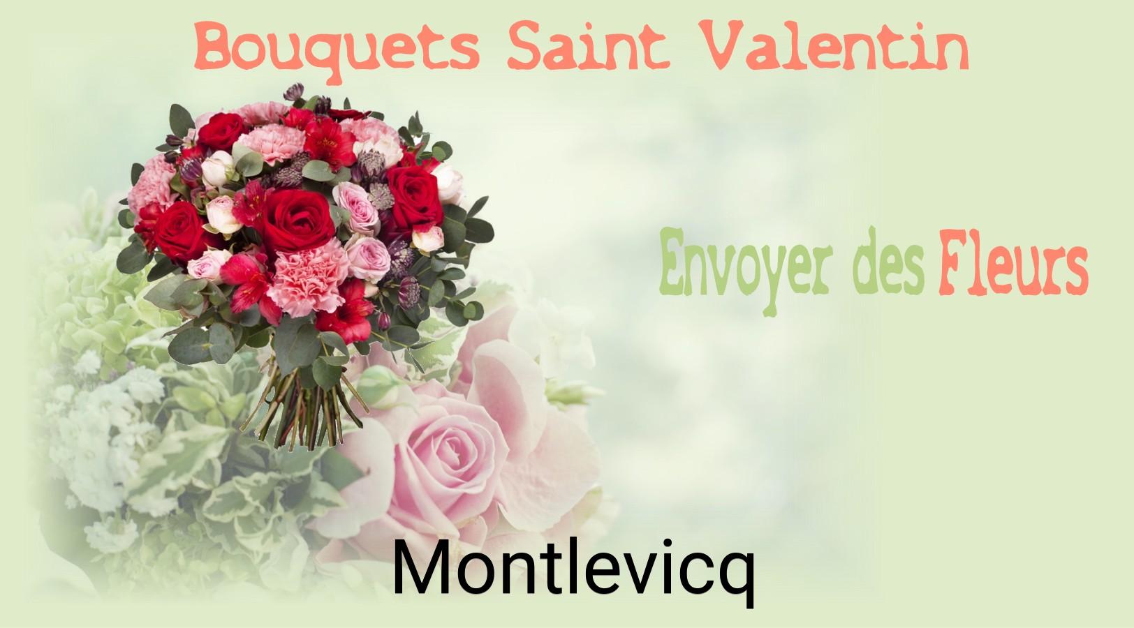 Roses de Saint-Valentin livrées à Montlevicq